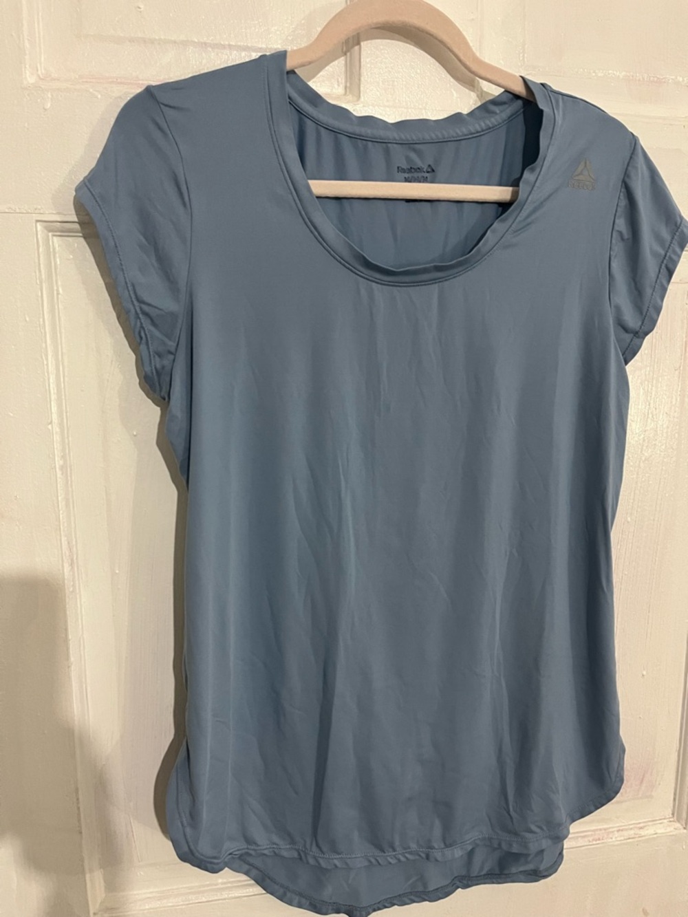 Reebok Women's Dusty Blue Short Sleeve Athletic Tee